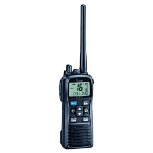 ICOM IC-M73 01 Icom IC-M73 01 Handheld VHF Marine Radio, 6 Watts