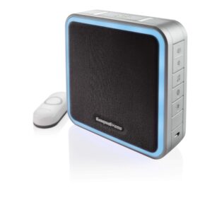 Honeywell Home RDWL917AX2000/E Doorbell Portable Wireless Doorbell & Push Button-9 Series, Blue,Grey