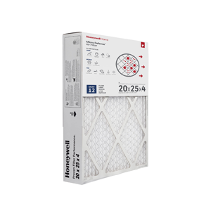 Honeywell Home 20x25x4 MERV 12, AC Furnace, 1 Pack (CF200A1016) Air Cleaner Filter, 1 Count (Pack of 1)