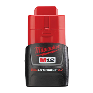 Milwaukee 48-11-2420 M12 REDLITHIUM 2.0 Compact Battery Pack (1-Pack)