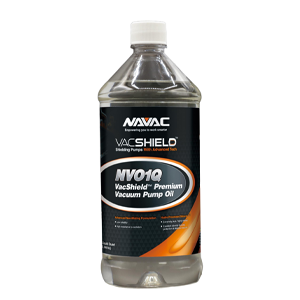 NAVAC NVO1Q VacShield Premium Vacuum Pump Oil, Replaces VO1G/VO1Q, 1 Quart/32 fl oz