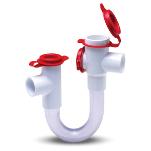 RectorSeal EZ Trap 83113 Trap Kit No Brush, Easy to Maintain, HVAC, 3/4"