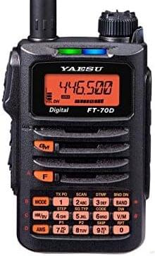 Original Yaesu FT-70DR FT-70 144/430 MHz Digital/Analog Handheld Transceiver